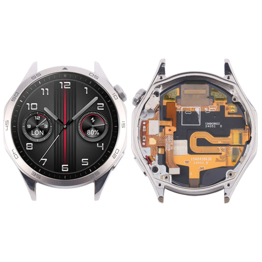 For Huawei Watch GT 4 46mm Original LCD Screen with Frame (Silver) - For Huawei by buy2fix | Online Shopping UK | buy2fix