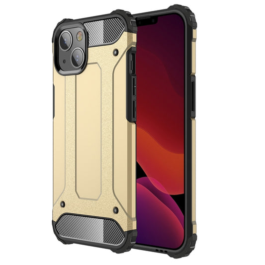 For iPhone 13 mini Magic Armor TPU + PC Combination Case (Gold) - iPhone 13 mini Cases by buy2fix | Online Shopping UK | buy2fix