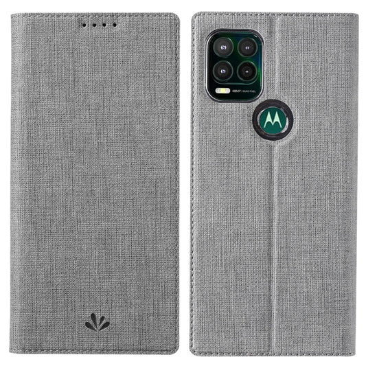 For Motorola Moto G Stylus 5G ViLi DMX Series Shockproof TPU + PU Leather Magnetic Attraction Horizontal Flip Case with Card Slot & Holder(Grey) - Motorola Cases by ViLi | Online Shopping UK | buy2fix