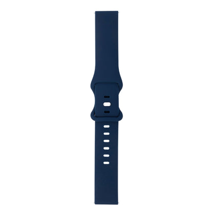 For Amazfit GTR 2 8-buckle Silicone Watch Band(Midnight Blue) - Watch Bands by buy2fix | Online Shopping UK | buy2fix
