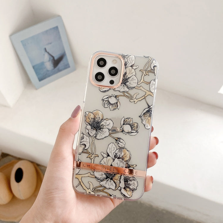 For iPhone 11 Pro High Translucent Electroplating Flower Pattern TPU + PC Shockproof Case (Ewha) - iPhone 11 Pro Cases by buy2fix | Online Shopping UK | buy2fix