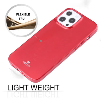 For iPhone 13 Pro GOOSPERY JELLY Full Coverage Soft Case (Rose Red) - iPhone 13 Pro Cases by GOOSPERY | Online Shopping UK | buy2fix