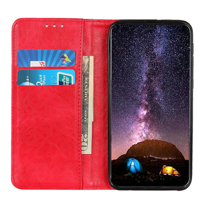 For Nokia XR20 5G Magnetic Crazy Horse Texture Horizontal Flip Leather Case with Holder & Card Slots & Wallet(Red) - Nokia Cases by buy2fix | Online Shopping UK | buy2fix