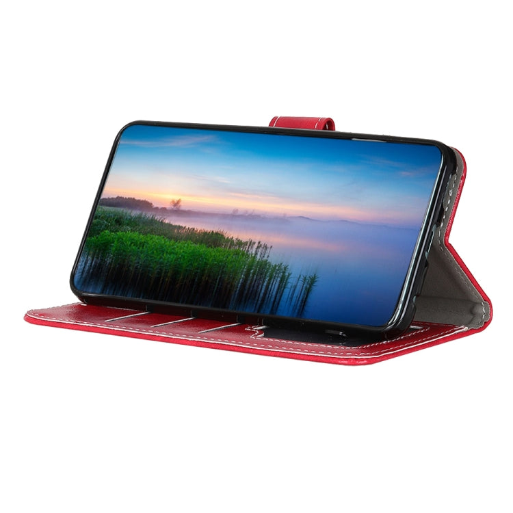 For Nokia XR20 5G Retro Crazy Horse Texture Horizontal Flip Leather Case with Holder & Card Slots & Photo Frame & Wallet(Red) - Nokia Cases by buy2fix | Online Shopping UK | buy2fix