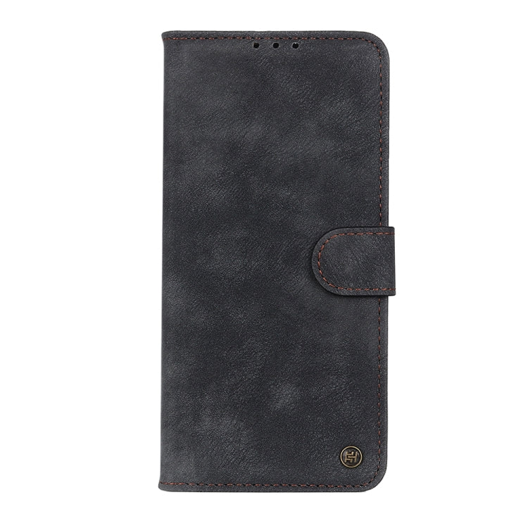 For OnePlus Nord 2 5G Antelope Texture Magnetic Buckle Horizontal Flip PU Leather Case with Card Slots & Wallet & Holder(Black) - OnePlus Cases by buy2fix | Online Shopping UK | buy2fix