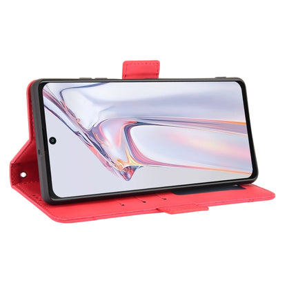 For Blackview A100 Skin Feel Calf Pattern Horizontal Flip Leather Case with Holder & Card Slots & Photo Frame(Red) - More Brand by buy2fix | Online Shopping UK | buy2fix