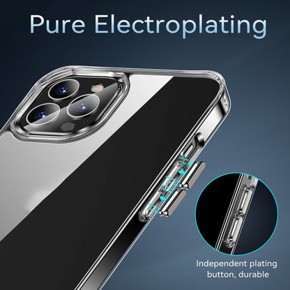 For iPhone 13 Pro TPU + PC Transparent Shockproof Protective Case - iPhone 13 Pro Cases by buy2fix | Online Shopping UK | buy2fix