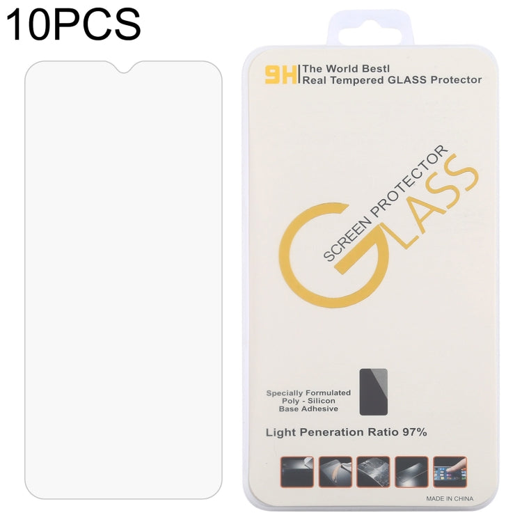 For Ulefone Note 7T 10 PCS 0.26mm 9H 2.5D Tempered Glass Film - Ulefone Tempered Glass by buy2fix | Online Shopping UK | buy2fix