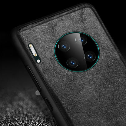 For Huawei Mate 30 Pro SULADA Shockproof TPU + Handmade Leather Protective Case(Black) - Huawei Cases by SULADA | Online Shopping UK | buy2fix