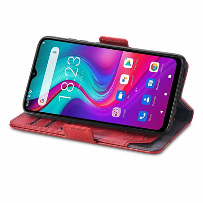 For Doogee X96 Pro CaseNeo Business Splicing Dual Magnetic Buckle Horizontal Flip PU Leather Case with Holder & Card Slots & Wallet(Red) - More Brand by buy2fix | Online Shopping UK | buy2fix