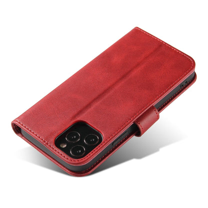 For iPhone 13 Calf Texture Buckle Horizontal Flip Leather Case with Holder & Card Slots & Wallet(Red) - iPhone 13 Cases by buy2fix | Online Shopping UK | buy2fix