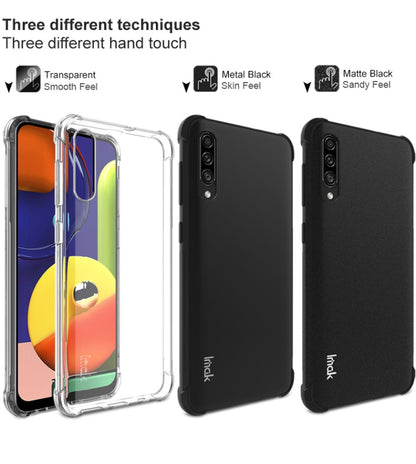 For Galaxy A50s / A30s IMAK All-inclusive Shockproof Airbag TPU Case, with Screen Protector(Transparent) - Galaxy Phone Cases by imak | Online Shopping UK | buy2fix