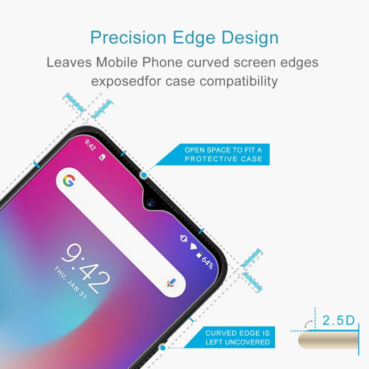 For Blackview A70 / A70 Pro / A55 50 PCS 0.26mm 9H 2.5D Tempered Glass Film - For Blackview by buy2fix | Online Shopping UK | buy2fix