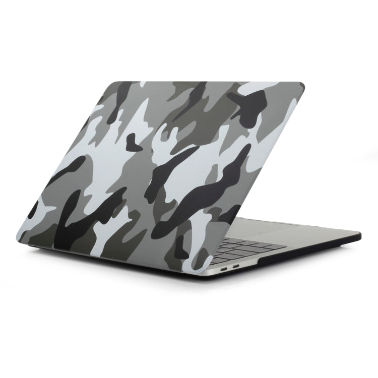 Camouflage Pattern Laptop Water Decals PC Protective Case For MacBook Air 13.3 inch A1466 / A1369(Grey Camouflage) - MacBook Air Cases by buy2fix | Online Shopping UK | buy2fix