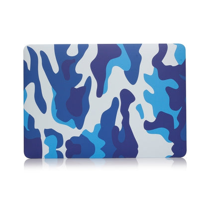 Camouflage Pattern Laptop Water Decals PC Protective Case For MacBook Air 13.3 inch A1466 / A1369(Blue Camouflage) - MacBook Air Cases by buy2fix | Online Shopping UK | buy2fix