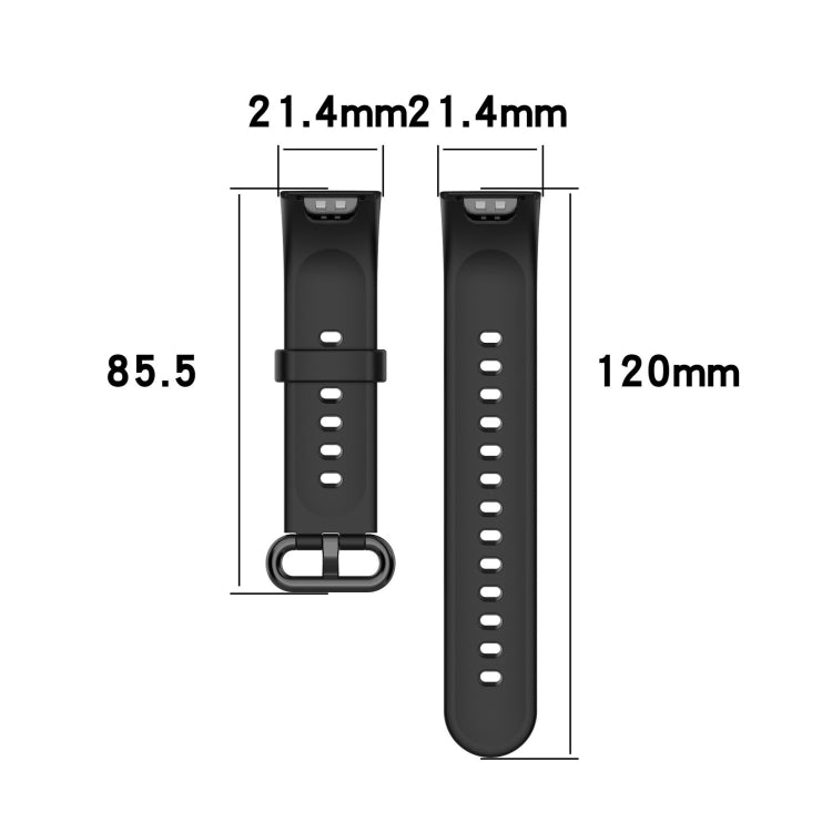 For Xiaomi Redmi Watch 2 Solid Color Silicone Strap Watch Band(Light Purple) - Watch Bands by buy2fix | Online Shopping UK | buy2fix