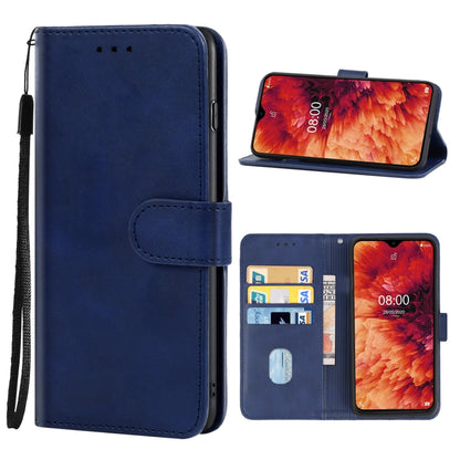 Leather Phone Case For Ulefone Note 8P / Note 8(Blue) - Ulefone Cases by buy2fix | Online Shopping UK | buy2fix