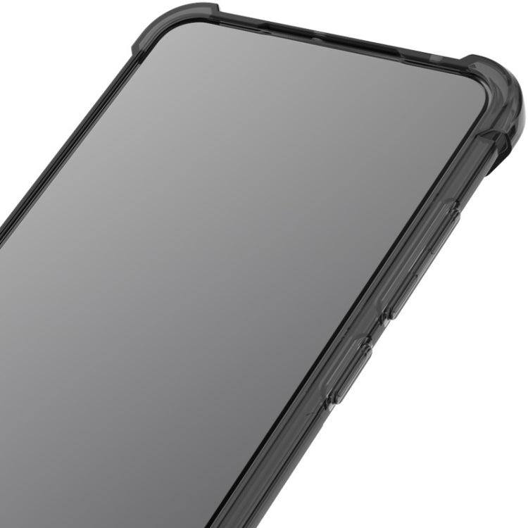 For Nokia G50 imak All-inclusive Shockproof Airbag TPU Phone Case with Screen Protector(Transparent Black) - Nokia Cases by imak | Online Shopping UK | buy2fix