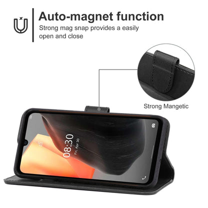 Leather Phone Case For Ulefone Armor 8 / 8 Pro(Black) - Ulefone Cases by buy2fix | Online Shopping UK | buy2fix