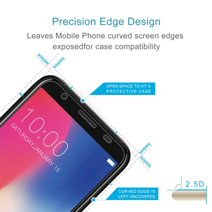 10 PCS 0.26mm 9H 2.5D Tempered Glass Film For Doogee X55 - For Doogee by buy2fix | Online Shopping UK | buy2fix