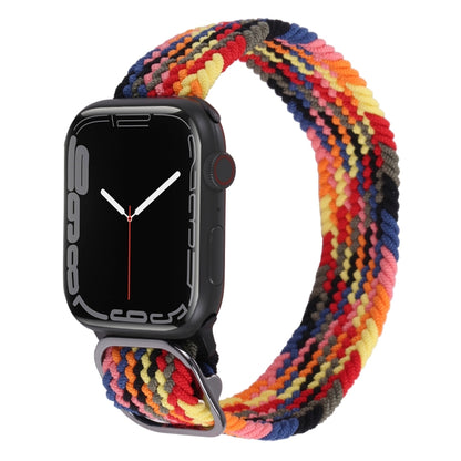 Nylon Braid Strap Watch Band For Apple Watch Ultra 49mm&Watch Ultra 2 49mm / Series 9&8&7 45mm / SE 3&SE 2&6&SE&5&4 44mm / 3&2&1 42mm(32) - Watch Bands by buy2fix | Online Shopping UK | buy2fix