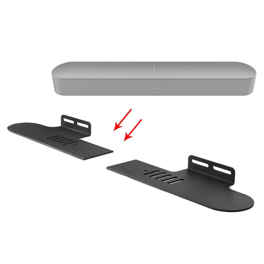 For Sonos Beam Split Sound Bar Wall-mount Bracket - Speaker Bracket by buy2fix | Online Shopping UK | buy2fix