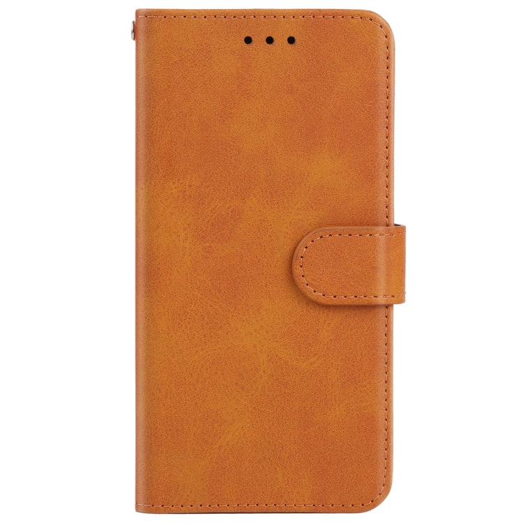 Leather Phone Case For Doogee N10(Brown) - More Brand by buy2fix | Online Shopping UK | buy2fix