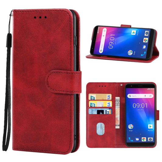 Leather Phone Case For Ulefone S1(Red) - Ulefone Cases by buy2fix | Online Shopping UK | buy2fix