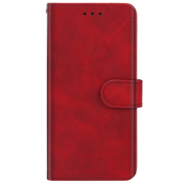 Leather Phone Case For Honor 7S(Red) - Doogee Cases by buy2fix | Online Shopping UK | buy2fix