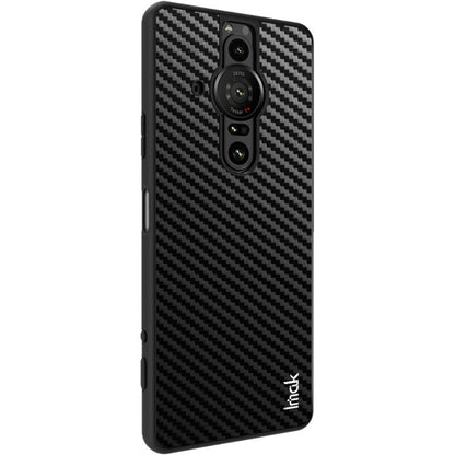 For Sony Xperia Pro-I imak LX-5 Series PC + TPU Case with Screen Protector(Carbon Fiber Texture) - Sony Cases by imak | Online Shopping UK | buy2fix