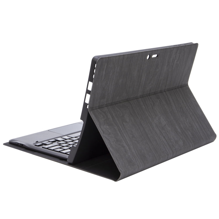 SF109-A Tree Texture Bluetooth Keyboard Leather Case with Touchpad For Microsoft Surface Pro 4 / 5 / 6 / 7(Black + Black) - Others Keyboard by buy2fix | Online Shopping UK | buy2fix