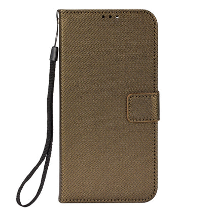For Ulefone Armor X9 Diamond Texture Leather Phone Case(Brown) - Ulefone Cases by buy2fix | Online Shopping UK | buy2fix
