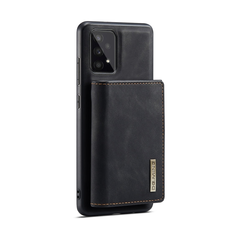 For Samsung Galaxy A53 5G DG.MING M1 Series 3-Fold Multi Card Wallet  Phone Case(Black) - Galaxy Phone Cases by DG.MING | Online Shopping UK | buy2fix