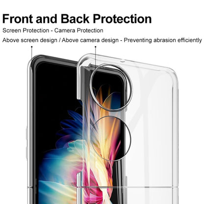 For Huawei P50 Pocket imak Wing II Wear-resisting Crystal Protective Case(Transparent) - Huawei Cases by imak | Online Shopping UK | buy2fix