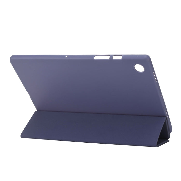 For Samsung Galaxy Tab A8 10.5 2021 TPU Three-fold Horizontal Flip Leather Case(Green) - Other Galaxy Tab PC by buy2fix | Online Shopping UK | buy2fix