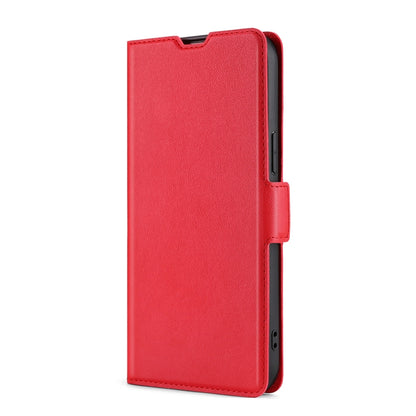 For Doogee Y8 Ultra-thin Voltage Side Buckle PU + TPU Leather Phone Case(Red) - More Brand by buy2fix | Online Shopping UK | buy2fix