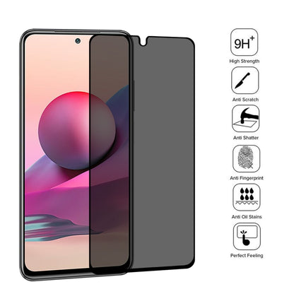 25 PCS Full Cover Anti-peeping Tempered Glass Film For Xiaomi Poco M5s / Redmi Note 10S -  by buy2fix | Online Shopping UK | buy2fix