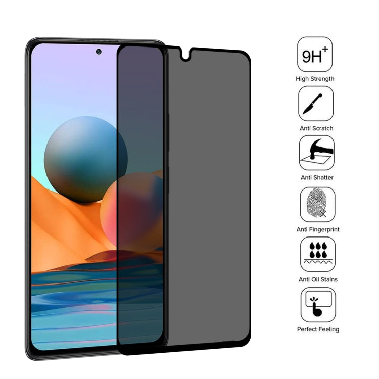 25 PCS Full Cover Anti-peeping Tempered Glass Film For Xiaomi Redmi Note 10 Pro Max -  by buy2fix | Online Shopping UK | buy2fix