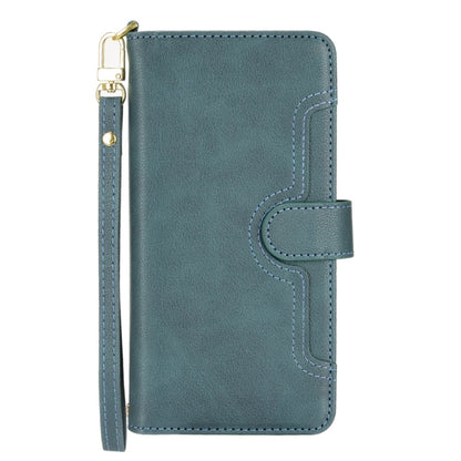 For Doogee X96 Pro Litchi Texture Zipper Leather Phone Case(Green) - Doogee Cases by buy2fix | Online Shopping UK | buy2fix