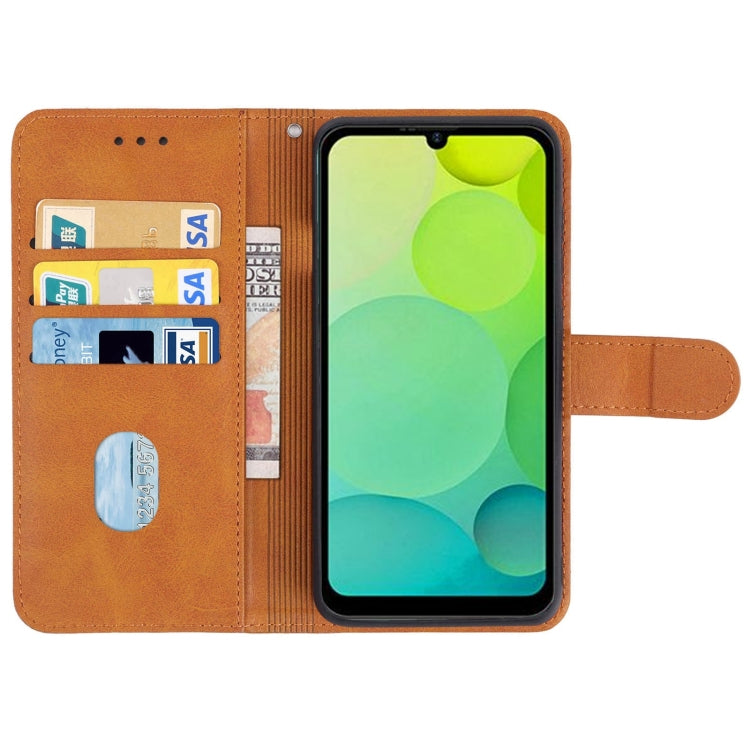 For Ulefone Note 6T Leather Phone Case(Brown) - Ulefone Cases by buy2fix | Online Shopping UK | buy2fix