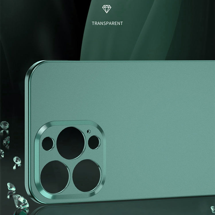 For iPhone 11 Pro Electroplating Frosted Frameless Phone Case (Green) - iPhone 11 Pro Cases by buy2fix | Online Shopping UK | buy2fix