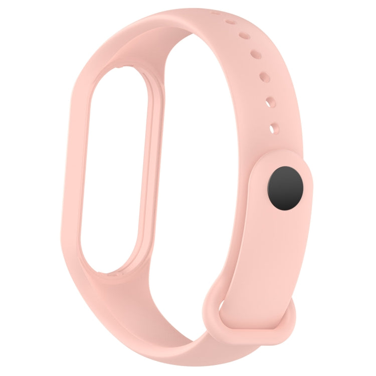 For Xiaomi Mi Band 7 / 7NFC / 6 / 6 NFC / 5 / 5 NFC / Amazfit Band 5 Official Silicone Watch Band(Pink) - Watch Bands by buy2fix | Online Shopping UK | buy2fix