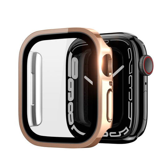 DUX DUCIS Electroplated PC Watch Case For Apple Watch Series 6&SE&5&4 44mm / 3&2&1 42mm(Rose Gold) - Watch Cases by DUX DUCIS | Online Shopping UK | buy2fix