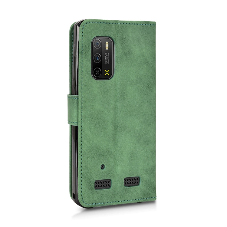 For Ulefone Armor X10 Skin Feel Magnetic Flip Leather Phone Case(Green) - Ulefone Cases by buy2fix | Online Shopping UK | buy2fix