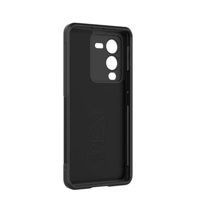 For vivo S15 Pro 5G Magic Shield TPU + Flannel Phone Case(Wine Red) - vivo Cases by buy2fix | Online Shopping UK | buy2fix