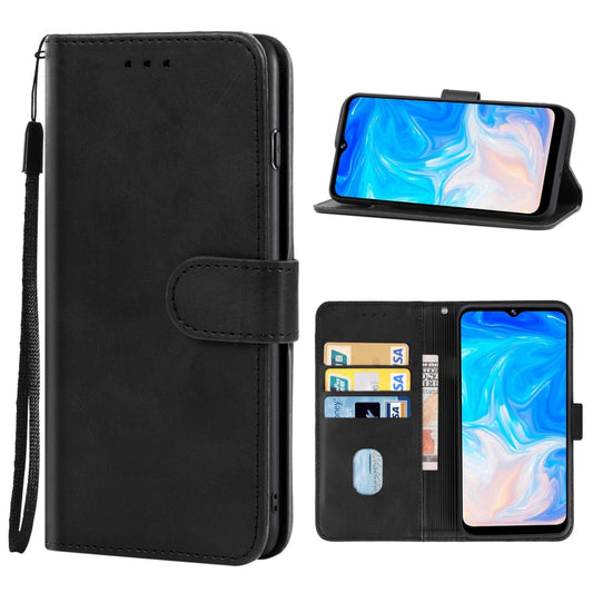 For DOOGEE N40 Pro Leather Phone Case(Black) - Doogee Cases by buy2fix | Online Shopping UK | buy2fix