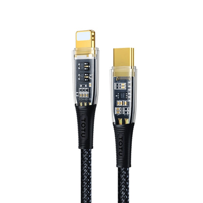 TOTU BPD-010 Exploer Series USB-C / Type-C to 8 Pin PD Fast Charging Data Cable,length：1.2m(Black) - 2 in 1 Cable by TOTUDESIGN | Online Shopping UK | buy2fix