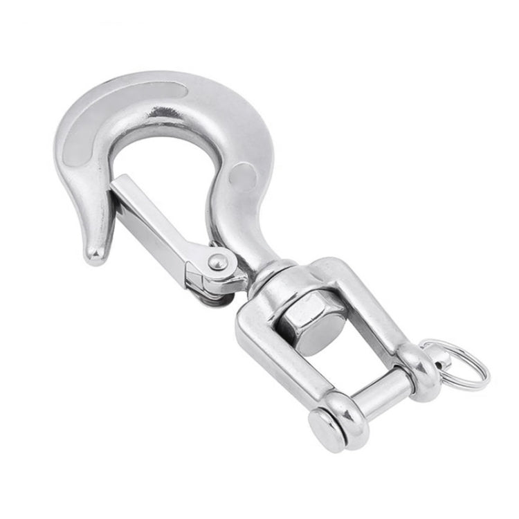 350kg Load Bearing 304 Stainless Steel Rotatable Fork Hoist Chain Lifting Cargo Hook - Marine Accessories & Parts by buy2fix | Online Shopping UK | buy2fix