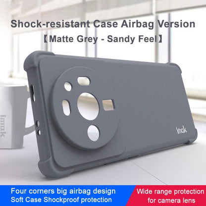 For Xiaomi 12S Ultra 5G IMAK All-inclusive Shockproof Airbag TPU Case (Matte Grey) - Xiaomi Cases by imak | Online Shopping UK | buy2fix