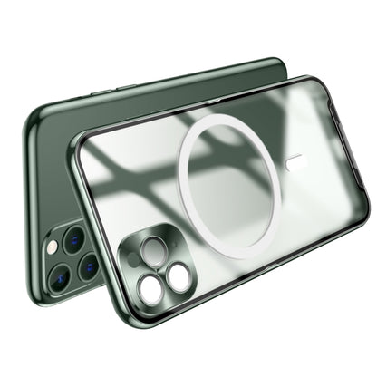 For iPhone 11 Pro MagSafe Frosted Metal Phone Case (Silver) - iPhone 11 Pro Cases by buy2fix | Online Shopping UK | buy2fix